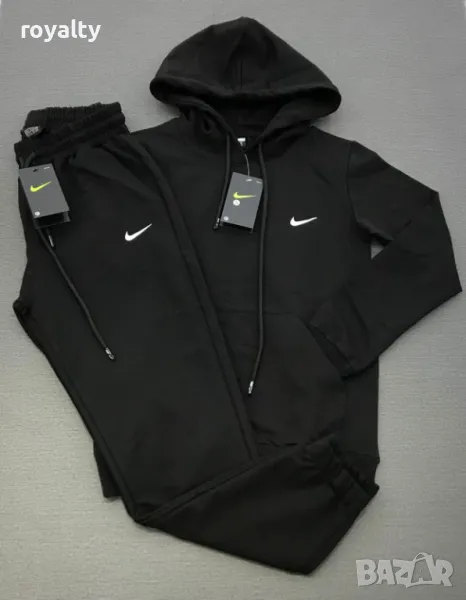 Nike черен спортен дамски комплект , снимка 1