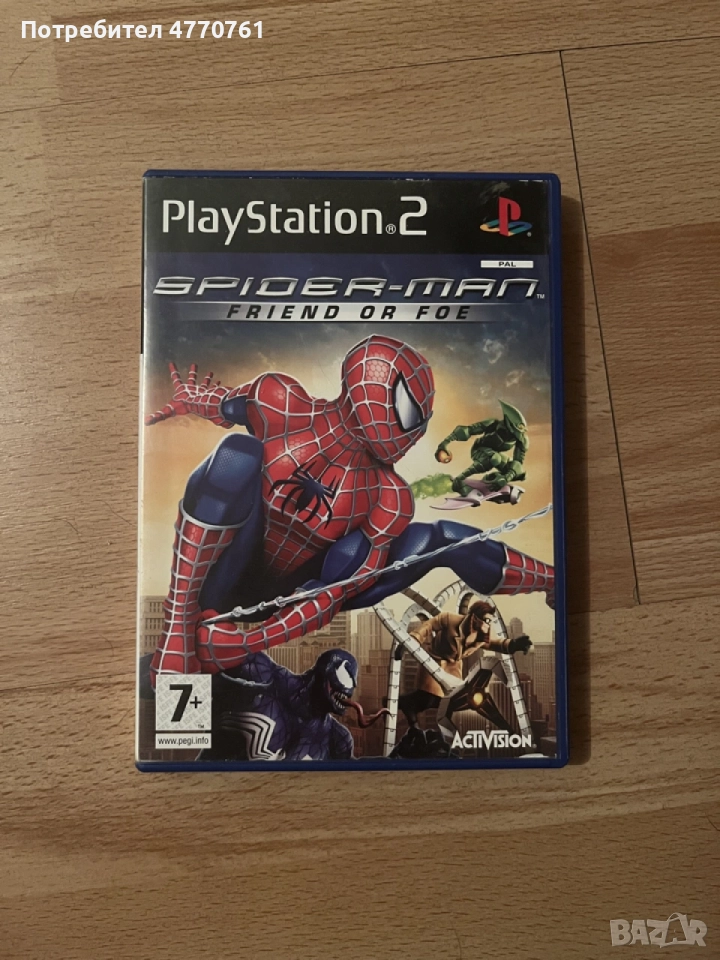 Spider Man Friend Or Foe PS2, снимка 1