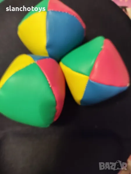  Топки за жонглиране,меки,пълни с ориз, снимка 1