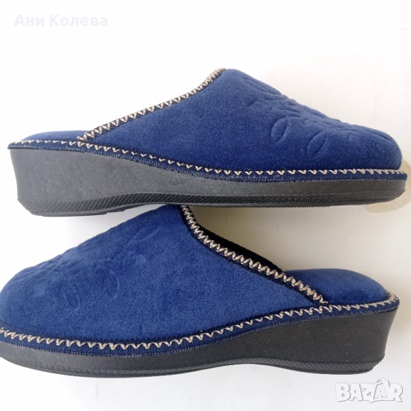 БГ пантофи ортопедични 36, сини, снимка 1