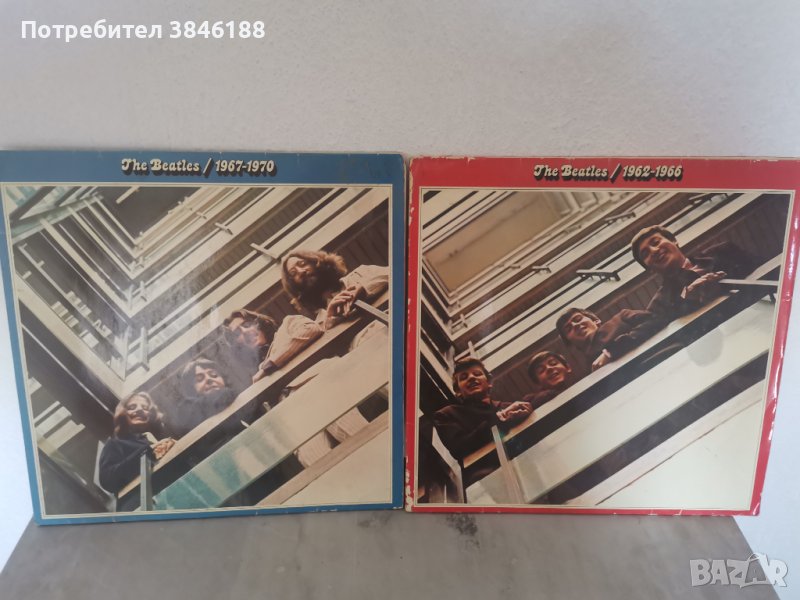 The Beatles Blue Album & Red Album  4LP, снимка 1