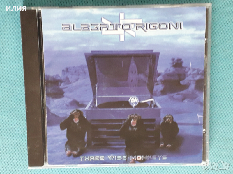 Alberto Rigoni- 2012- Three Wise Monkeys(Bass Guitar)(Progressive Rock)Italy, снимка 1