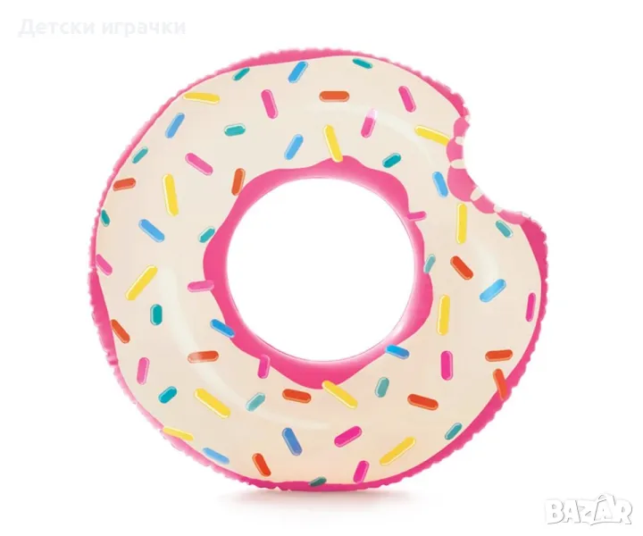 Надуваем пояс INTEX, донът поничка, 94 х 23 см, за деца,56265NP , снимка 1