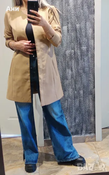 Ново Дамско бежово сако JDY, снимка 1