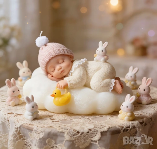 Молд бебе с пате (3), снимка 2 - Форми - 53195560