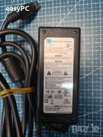 Оригинален захранващ адаптер CHANNEL WELL TECHNOLOGY PAG0342, снимка 3 - Друга електроника - 47761930