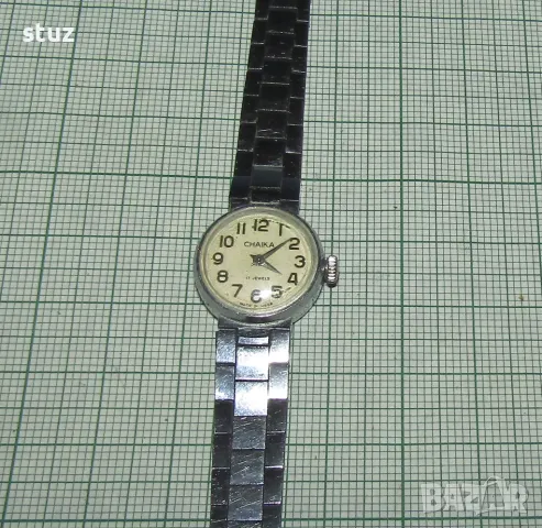 Дамски часовник Чайка, снимка 3 - Дамски - 47479038