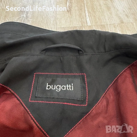 Мъжко ежедневно яке/парка BUGATTI в черно размер 48., снимка 5 - Якета - 53100911