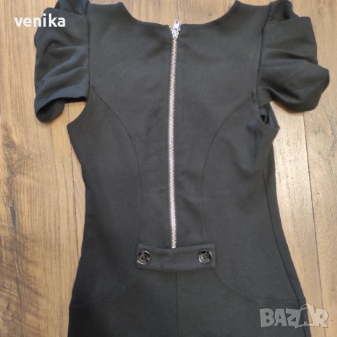 Официална черна рокля S размер , снимка 6 - Рокли - 39396904