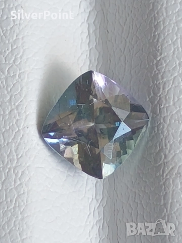 Танзанит с фензи цвят лилалво зелен, снимка 3 - Други - 51898963