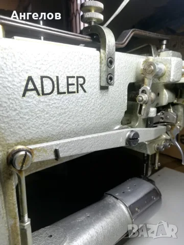 Adler 269-73 ръкавна полусарашка шевна машина троен транспорт за кожа и чанти, снимка 6 - Други машини и части - 55900311