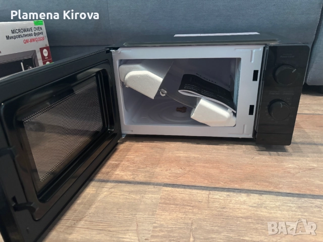 Микровълнова фурна KUMTEL (20 литра), снимка 5 - Микровълнови - 52840714