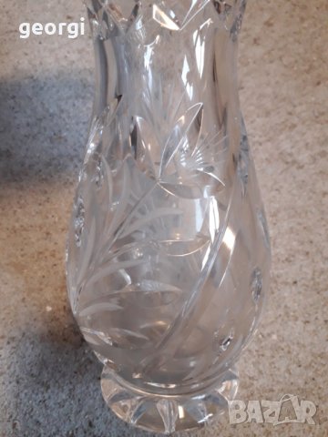 Кристална ваза, снимка 5 - Вази - 31640852