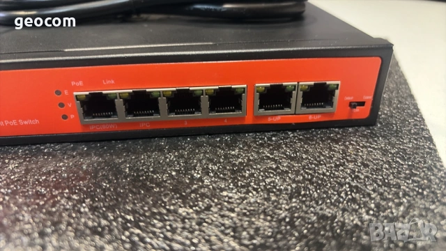 Wi-Tek WI-PS305G V.2 4GE(PoE)+2GE Full Gigabit PoW Switch, снимка 3 - Суичове - 53324157