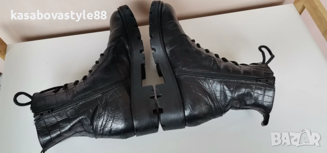 Боти Mark Cain 37 н. Естествена кожа , снимка 11 - Дамски боти - 51941158