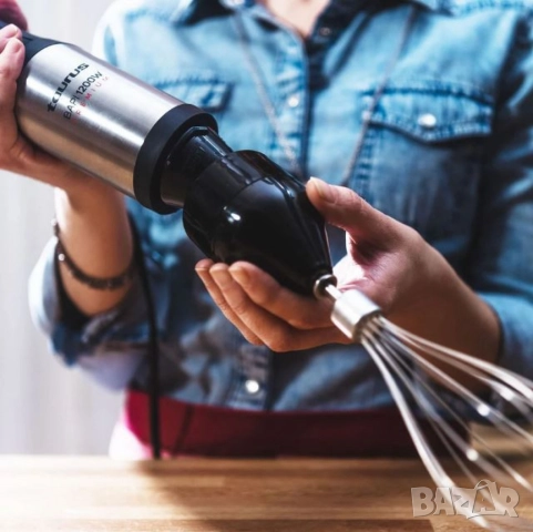 Ръчен блендер Taurus BAPI 1200 Premium Plus Inox & BAPI 1500 Premium XL Plus – 20 скорости, TURBO, н, снимка 7 - Миксери - 51925203