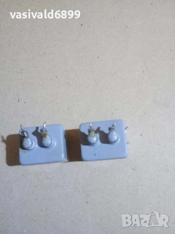 Лот от 6 кондензатора , снимка 8 - Друга електроника - 52354710