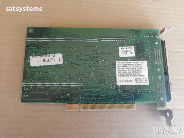  Видео карта Matrox MGA-MIL/2/SNI 576-04 REV.A 2MB PCI, снимка 7 - Видеокарти - 38774824