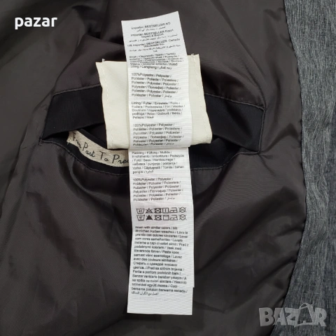 JACK & JONES Мъжко Зимно Яке С Качулка Като Ново S-M, снимка 9 - Якета - 54290317