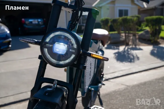 Ново!! Електрическо колело Jansno X60 2*750W 48V/23Ah 48 км.ч., снимка 9 - Велосипеди - 50368349