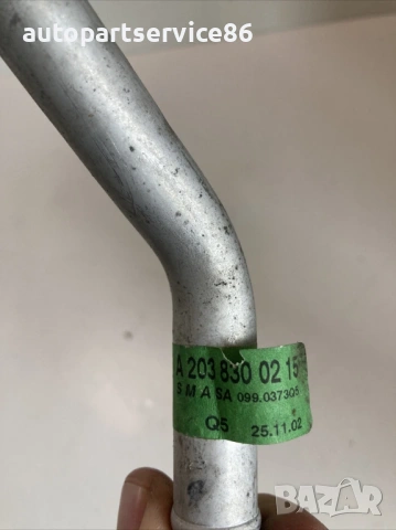 Маркуч за водна охлаждаща течност за Mercedes Clk, W209 Clk320 (2005) A2038300215 , снимка 2 - Части - 54026606