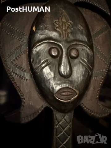 Африканска Дървена фигура Кота Бакота, снимка 5 - Антикварни и старинни предмети - 51067555