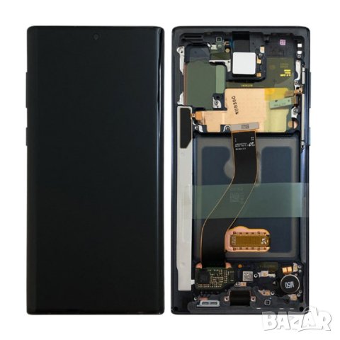 Дисплей за Samsung Galaxy Note 10 / N970 , SM-N970F, черен, с рамка