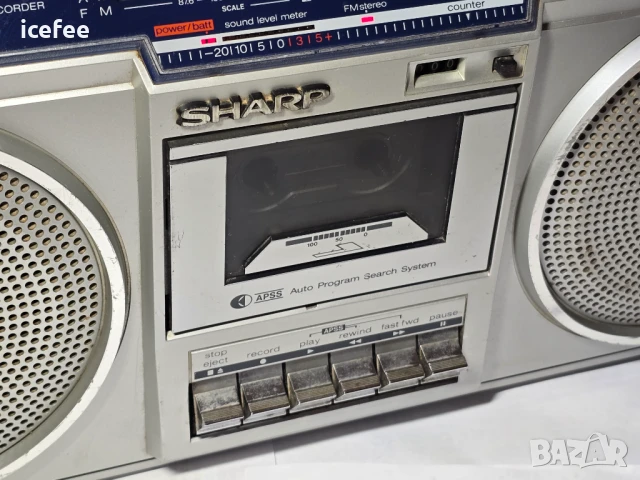 Sharp GF-5454 радиокасетофон , снимка 1