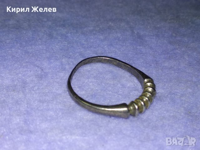 Старинен СРЕБЪРЕН АРТ ДЕКО ПРЪСТЕН ВИСОКА ПРОБА СРЕБРО АВТОРСКА РЪЧНА МАЙСТОРСКА ИЗРАБОТКА 39899, снимка 15 - Антикварни и старинни предмети - 42928837