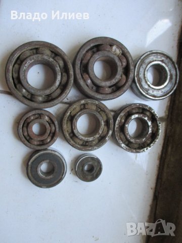 Лагери сачмени 8 броя с различен размер и номера