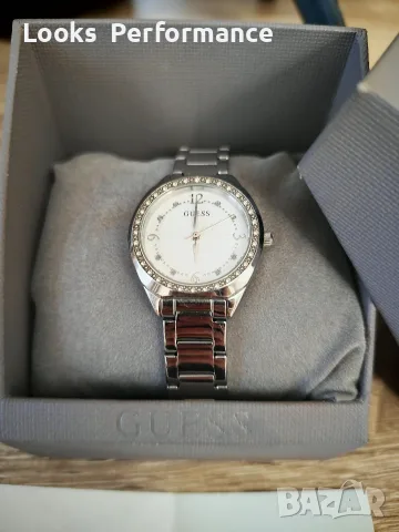 Дамски Сребърен Часовник GUESS, снимка 4 - Дамски - 56073769