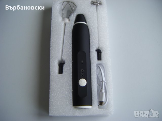 Aкумулаторен kапучинатор, снимка 4 - Аксесоари за кухня - 37155261