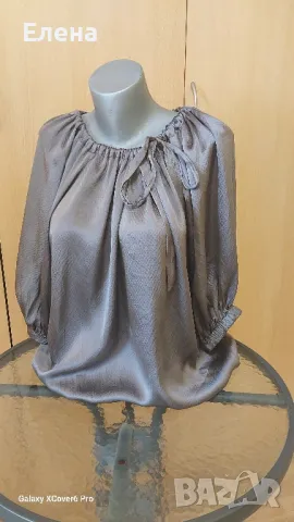 Блуза VIVA.100% коприна. размер М/S, снимка 6 - Блузи с дълъг ръкав и пуловери - 50258685