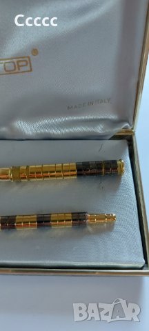 Луксозен комплект OVERTHETOP Itali нож за писма и химикалка , снимка 6 - Колекции - 34026539