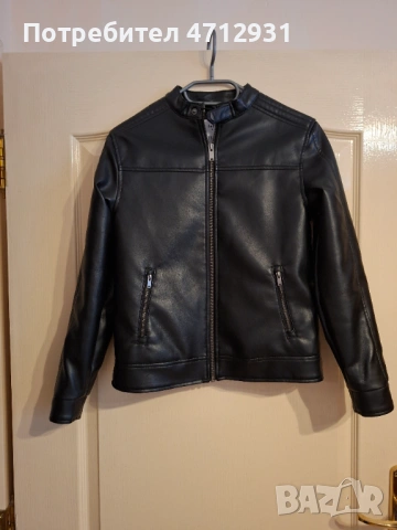 Кожено яке за момче, снимка 4 - Детски якета и елеци - 53295259