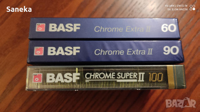 BASF Chrome Extra II 60,90,100, снимка 3 - Аудио касети - 36488522