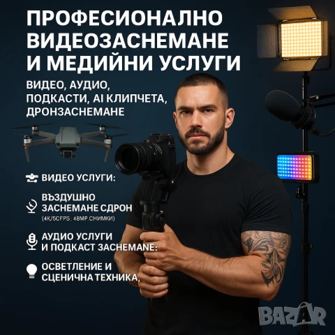 🎥 Професионално Видеозаснемане и Медийни Услуги 🎥