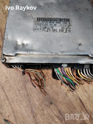 Компютър двигател Mercedes M112 V6 0245455932 W220 W210 BOSCH 0261204918 , снимка 2 - Части - 56248520
