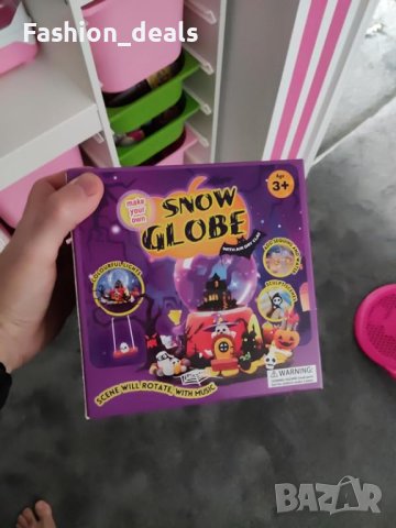 Нов Комплект за изработка за Хелоуин Sixome Музикален снежен глобус с инструменти, снимка 8 - Други - 42915758