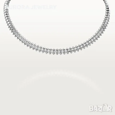 CARTIER Clash de Cartier White Gold Flexible Small Model Дамско Колие, снимка 3 - Колиета, медальони, синджири - 56125689