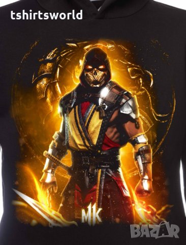 Нов мъжки суичър с дигитален печат Mortal Kombat, MK, видеоигра, снимка 8 - Суичъри - 31742185