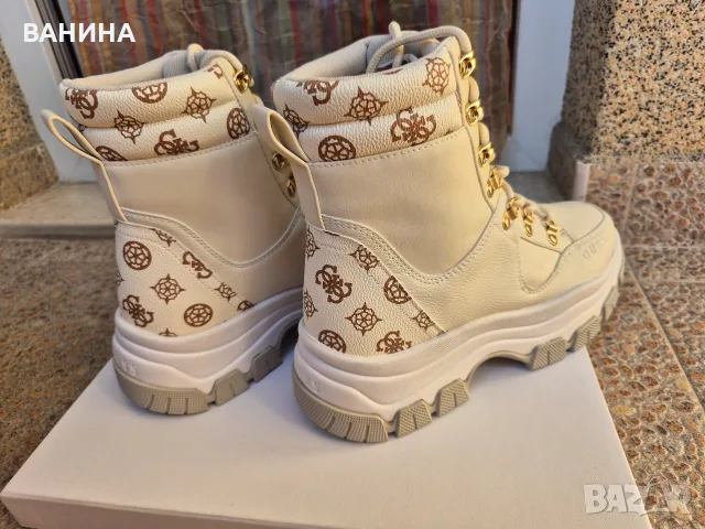 ДАМСКИ БОТИ GUESS 38 НОМЕР, снимка 16 - Дамски боти - 55749788