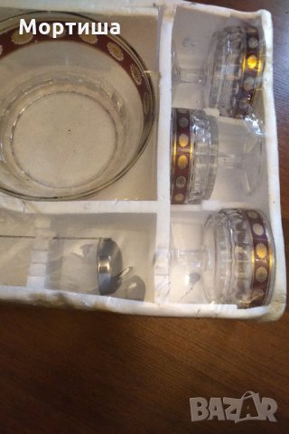 Indiana Glass Company - около 1960 г.  ретро  сервиз за пунш НАМАЛЕН, снимка 8 - Сервизи - 29266318