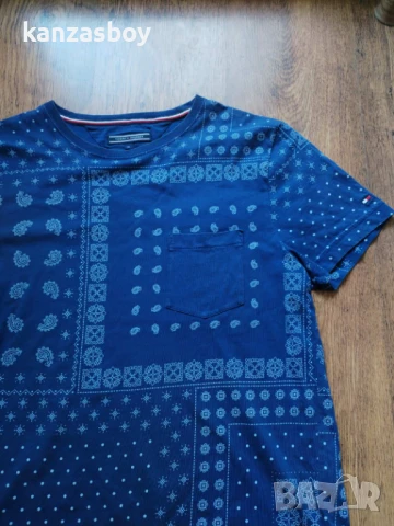 tommy hilfiger - страхотна мъжка тениска M, снимка 3 - Тениски - 50535797