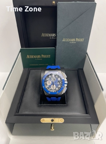 Audemars Piguet Royal Oak Offshore Chronograph 44mm Blue & Black Ceramic Различни Варианти, снимка 2 - Мъжки - 52998231