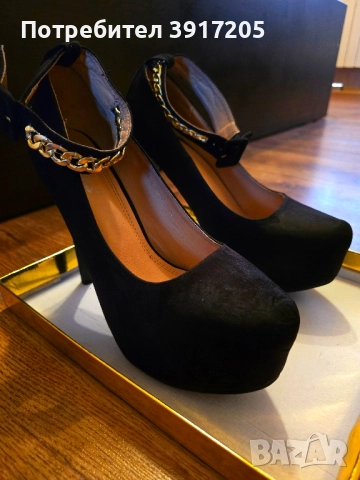 Дамски елегантни обувки на ток, снимка 2 - Дамски обувки на ток - 51869406