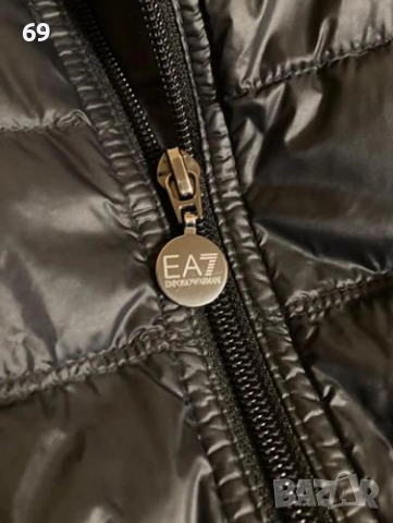 Черно яке на Emporio Armani/EA7. , снимка 3 - Якета - 52510692