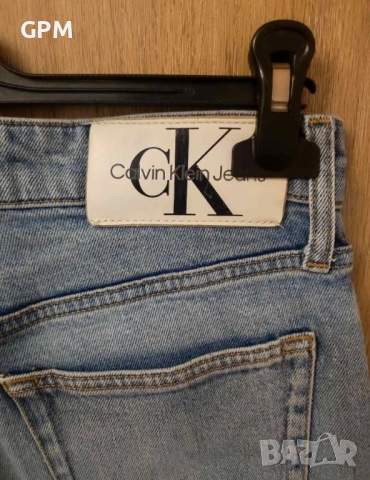 Ликвидация: Calvin Klein Slim мъжки дънки, снимка 3 - Дънки - 52309102