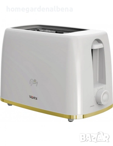 Тостер Oliver Voltz Daisy | 700W | 6 Степени на Изпичане, снимка 4 - Тостери - 54209224