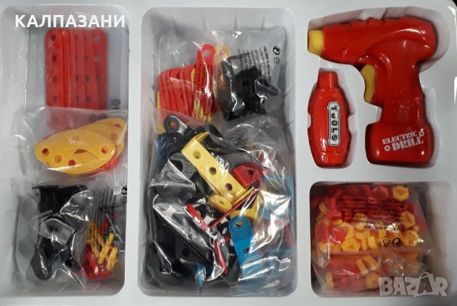 ИГРАЧКА КОНСТРУКТОР С ВИНТОВЕРТ И БАТЕРИИ 661 335 - SCREW AND BUILD RACING CAR TOY, снимка 3 - Конструктори - 31879801